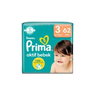 Prima Bebek Bezi Aktif Bebek 62li