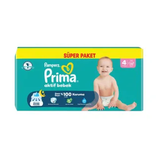 Prima Aktif Bebek Süper Paket 4 Beden 52'li