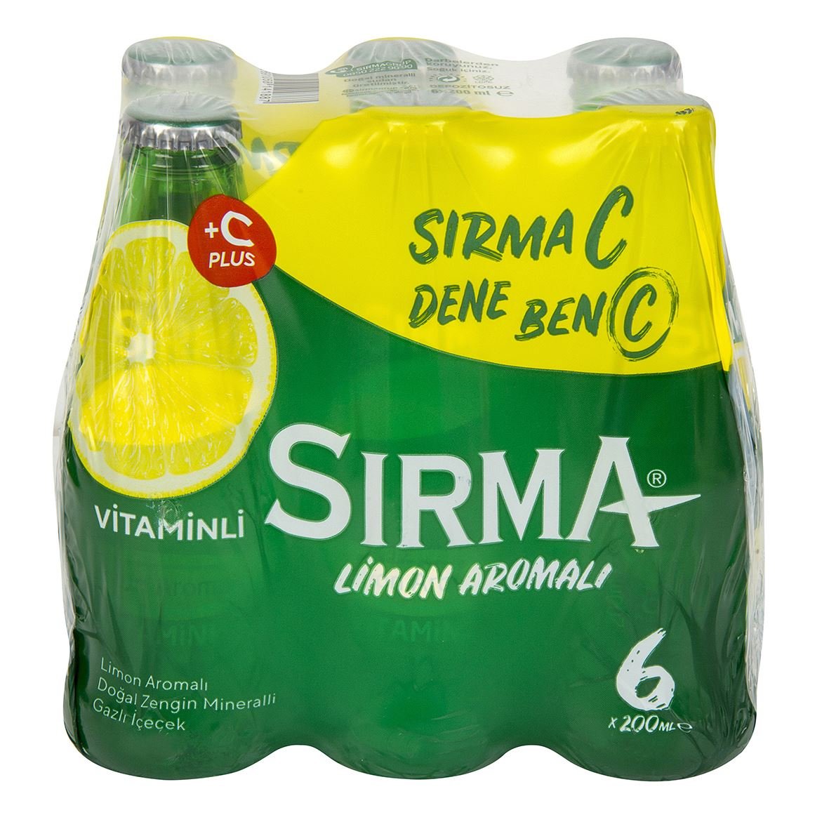 Sırma Limon Aromalı Maden Suyu