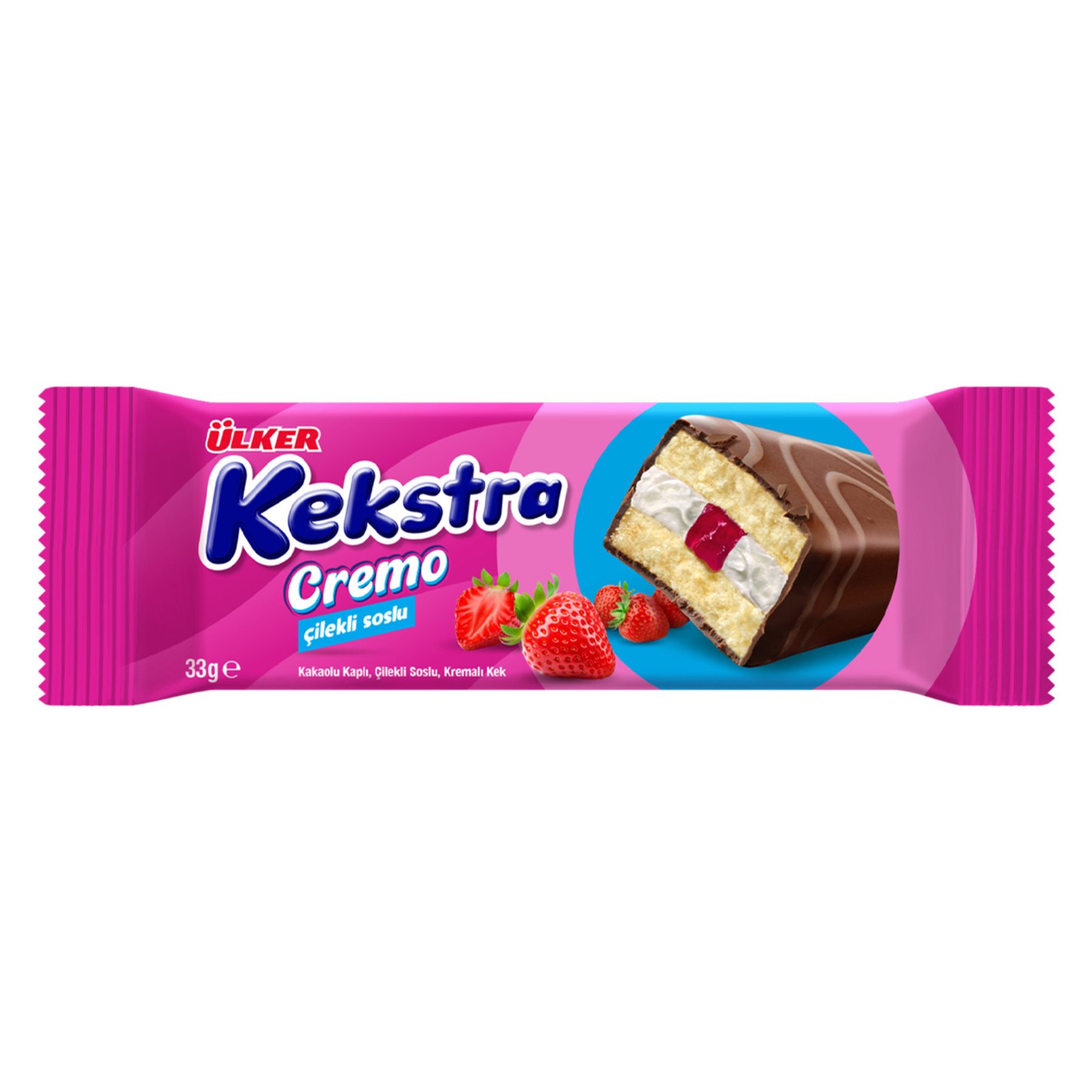 Kekstra Cremo Çilek Soslu