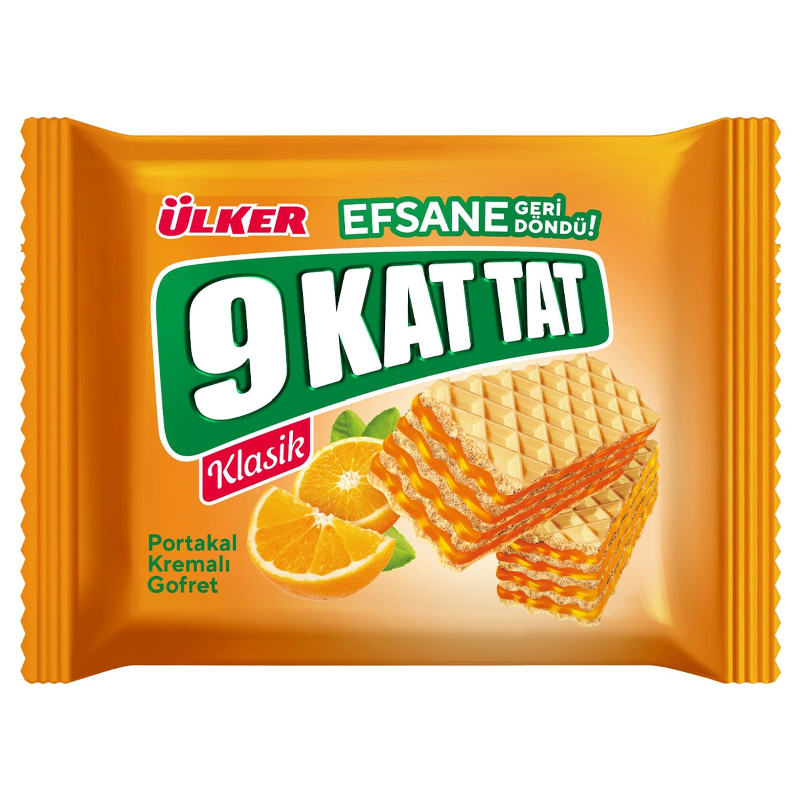 Ülker 9Kat Portakallı Gofret