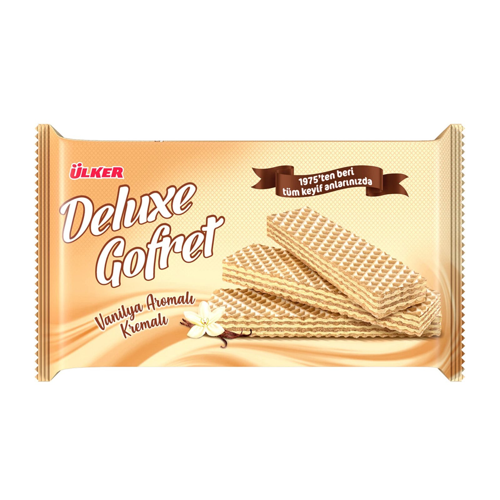 Ülker Deluxe Gofret Vanilyalı