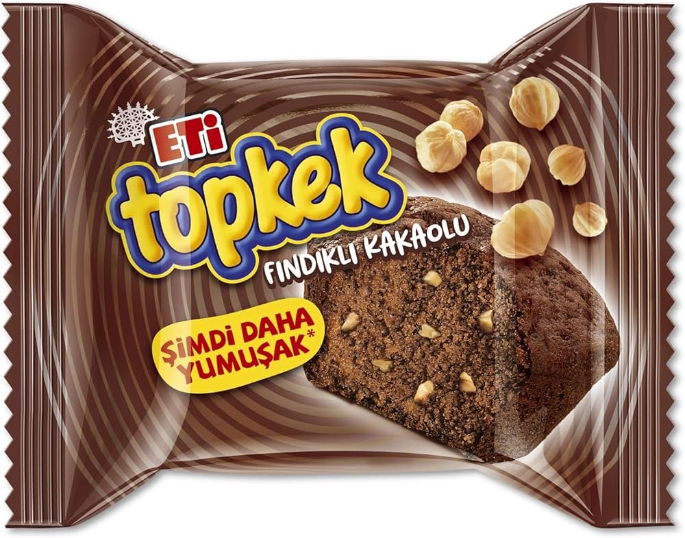 Eti Topkek Fındıklı Kakaolu Kek