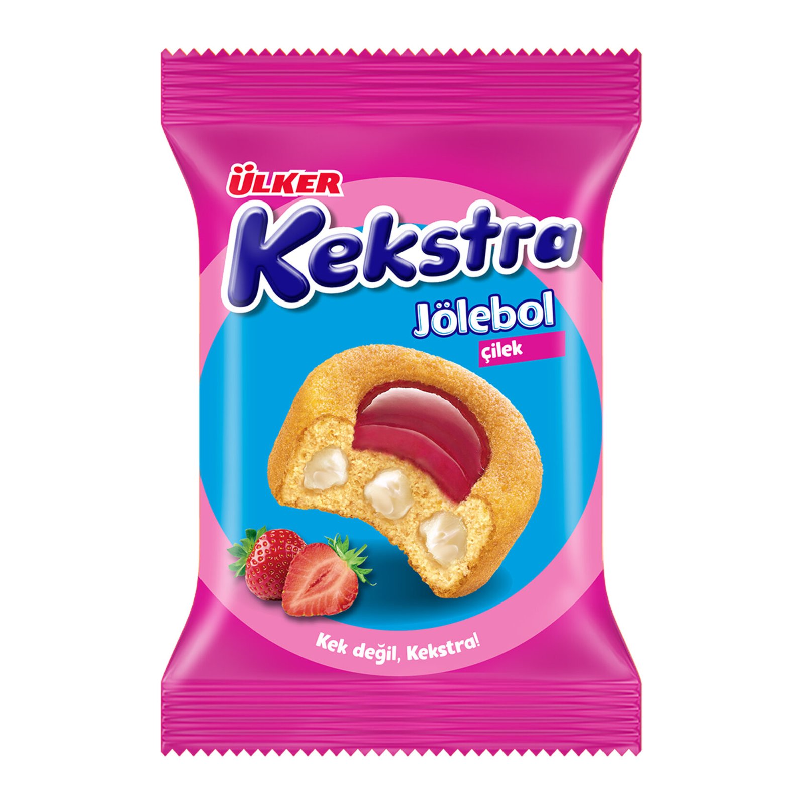 Ülker Kekstra Jölebol Çilekli Jöleli Kek