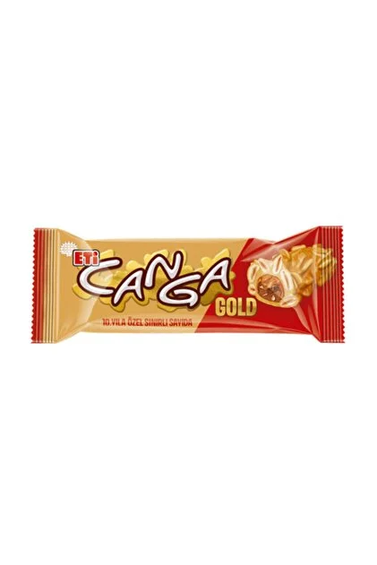 Eti Canga Gold Yer Fıstıklı Karamelli Nuga