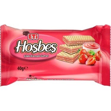 Eti Hoşbeş Gofret Çilekli