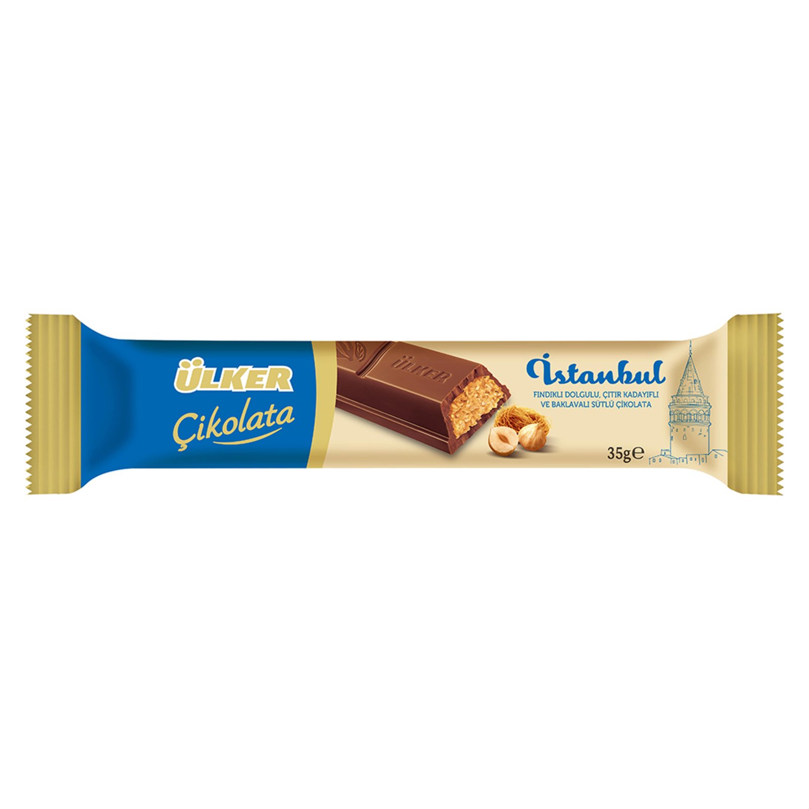 Ülker Çikolata İstanbul Fındıklı & Çıtır Kadayıflı