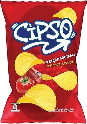 Cipso Ketçap Aromalı  Parti Boy Patates Cipsi