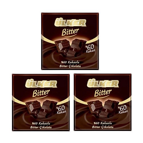 Ülker %60 Bitter Kare Çikolata