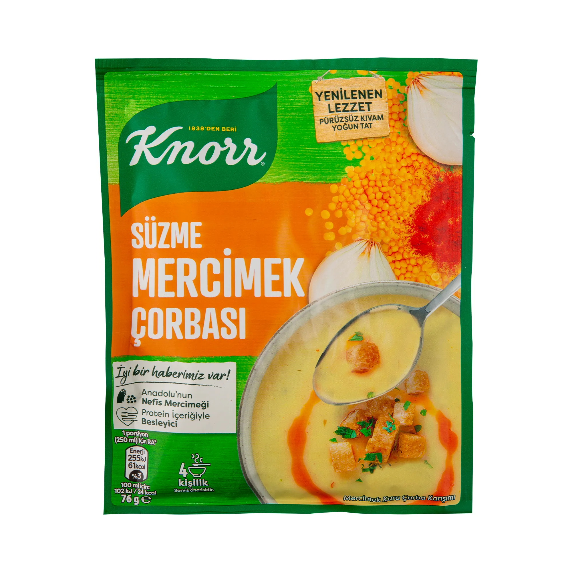 Knorr Mercimek Çorbası