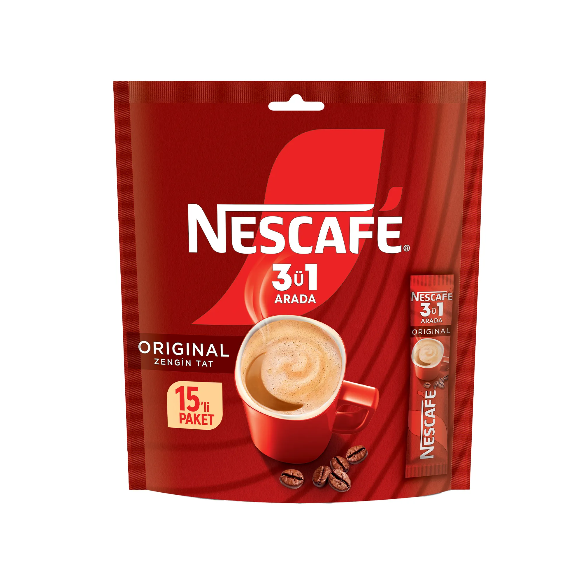 Nescafé 3ü1 Arada Paket 15 li