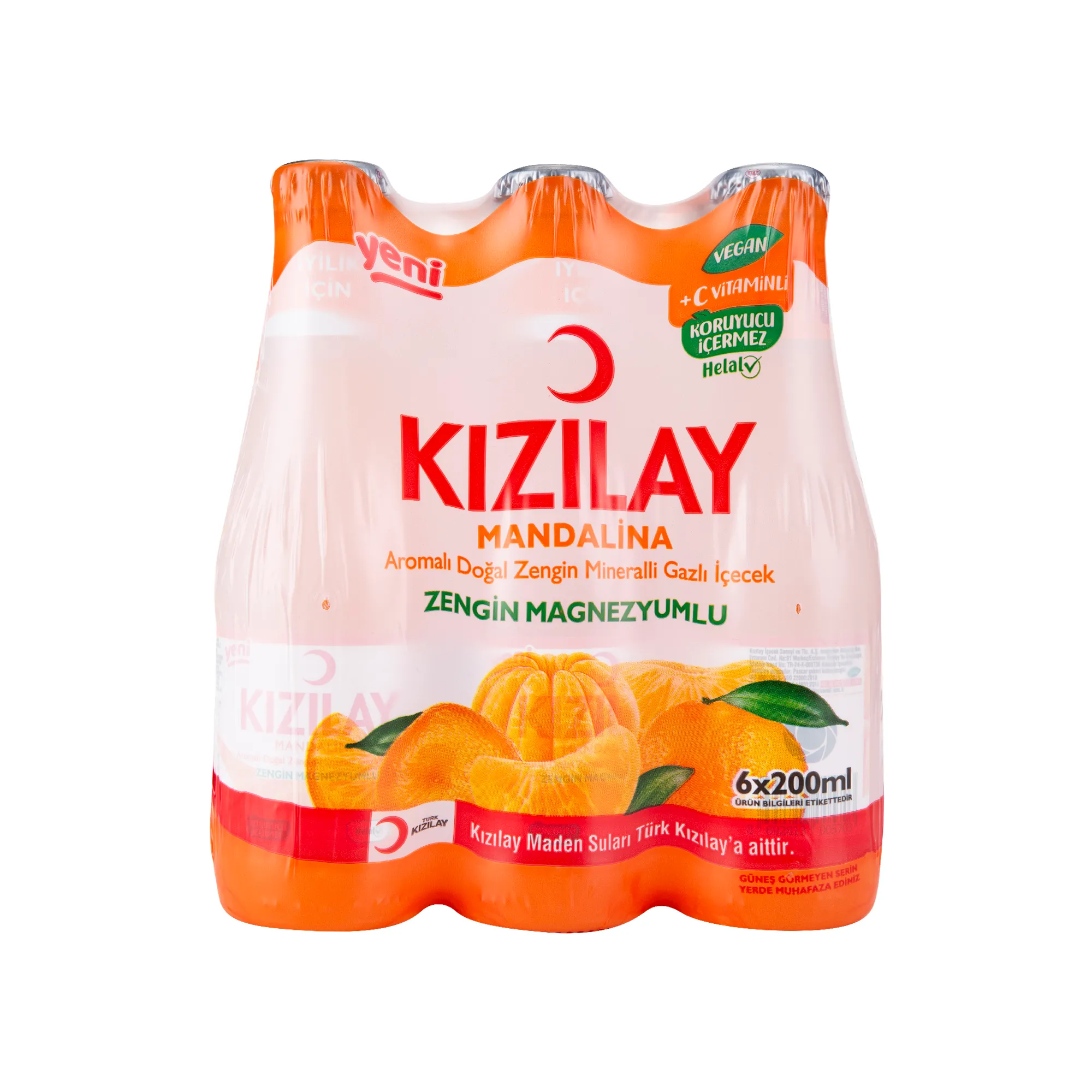 Kızılay Mandalina Aromalı Maden Suyu