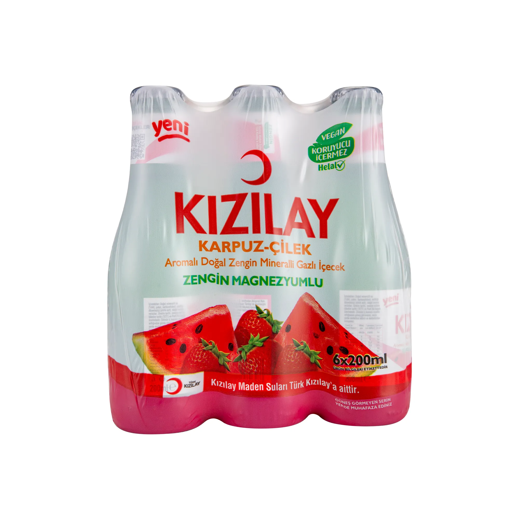 Kızılay Karpuz & Çilek Aromalı Maden Suyu