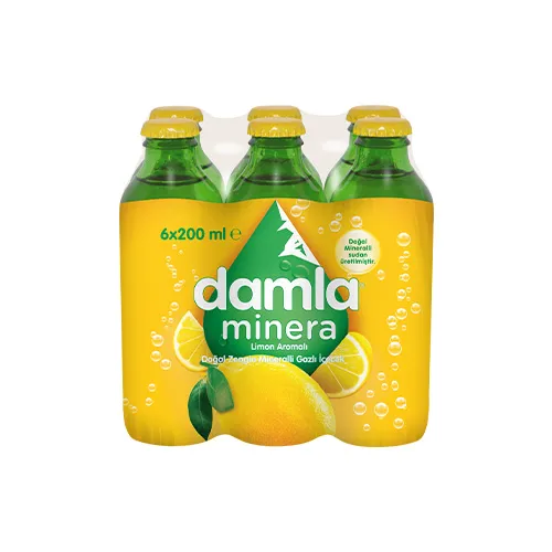 Damla Minera Limon Aromalı Maden Suyu