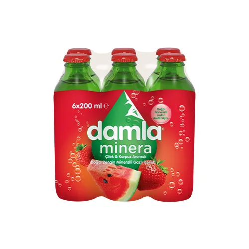 Damla Minera Karpuz-Çilek Aromalı Maden Suyu