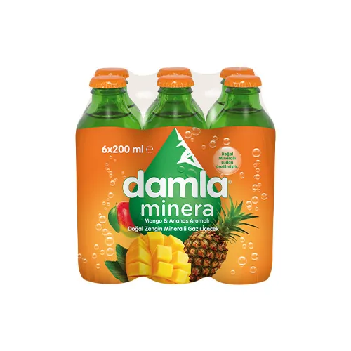 Damla Minera Mango-Ananas Aromalı Maden Suyu