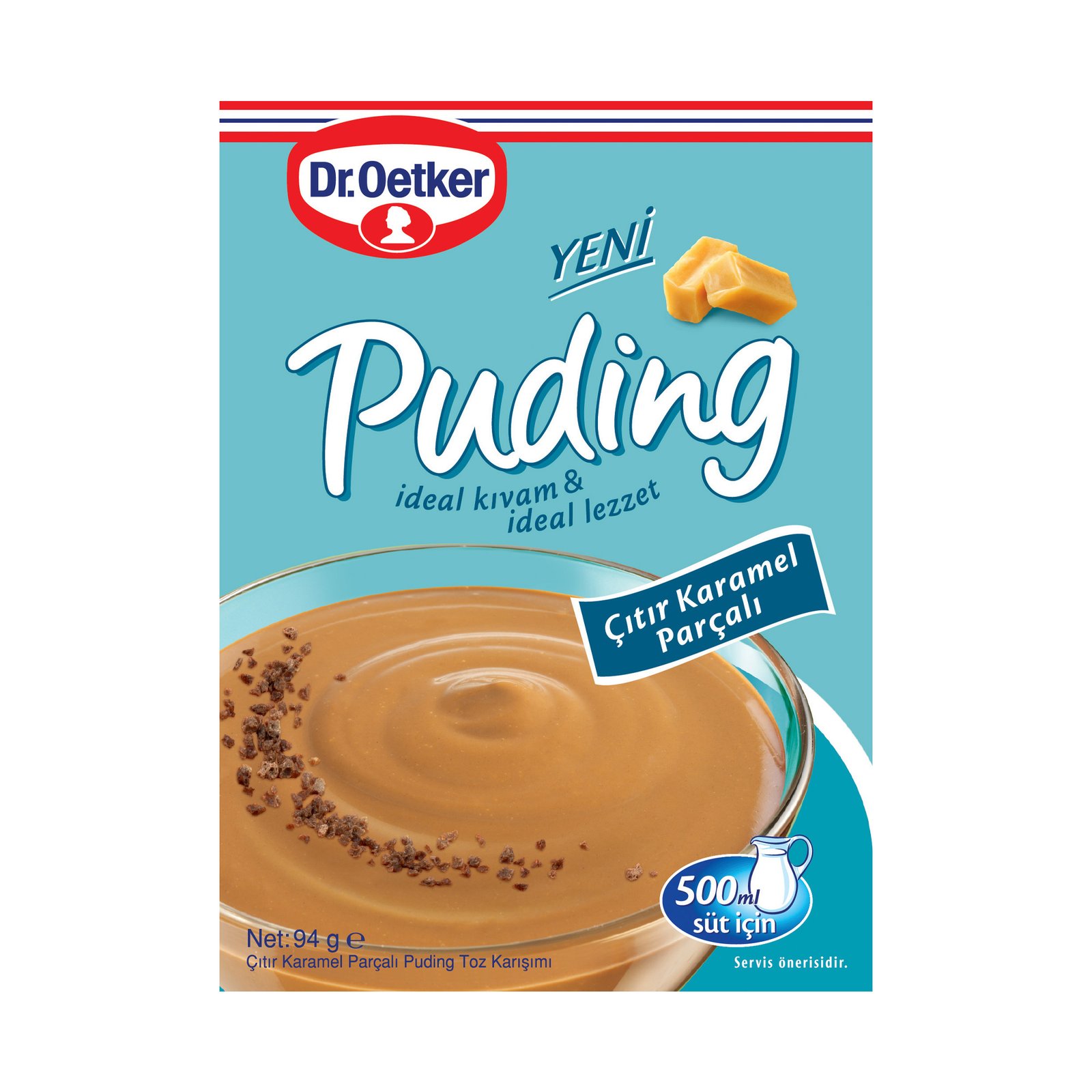 Dr. Oetker Puding Karamel Parçalı