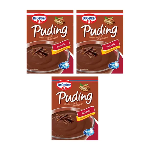 Dr. Oetker Kakaolu Puding 3'lü