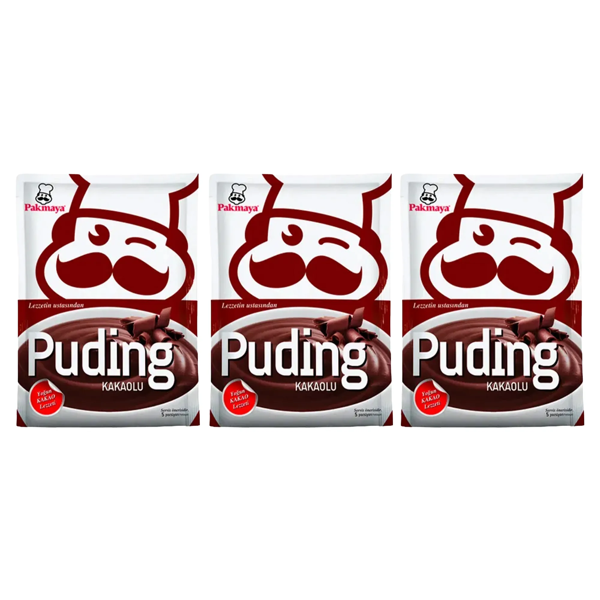 Pakmaya Kakaolu Puding 3'lü