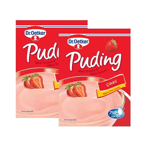 Dr. Oetker Çilekli Puding 2'li