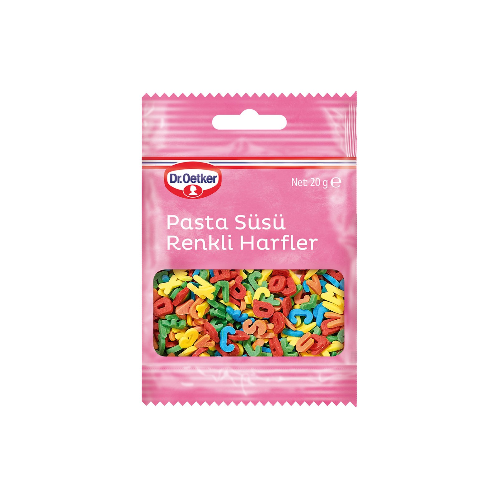 Dr. Oetker Dekor Pasta Süsü Renkli Harfler