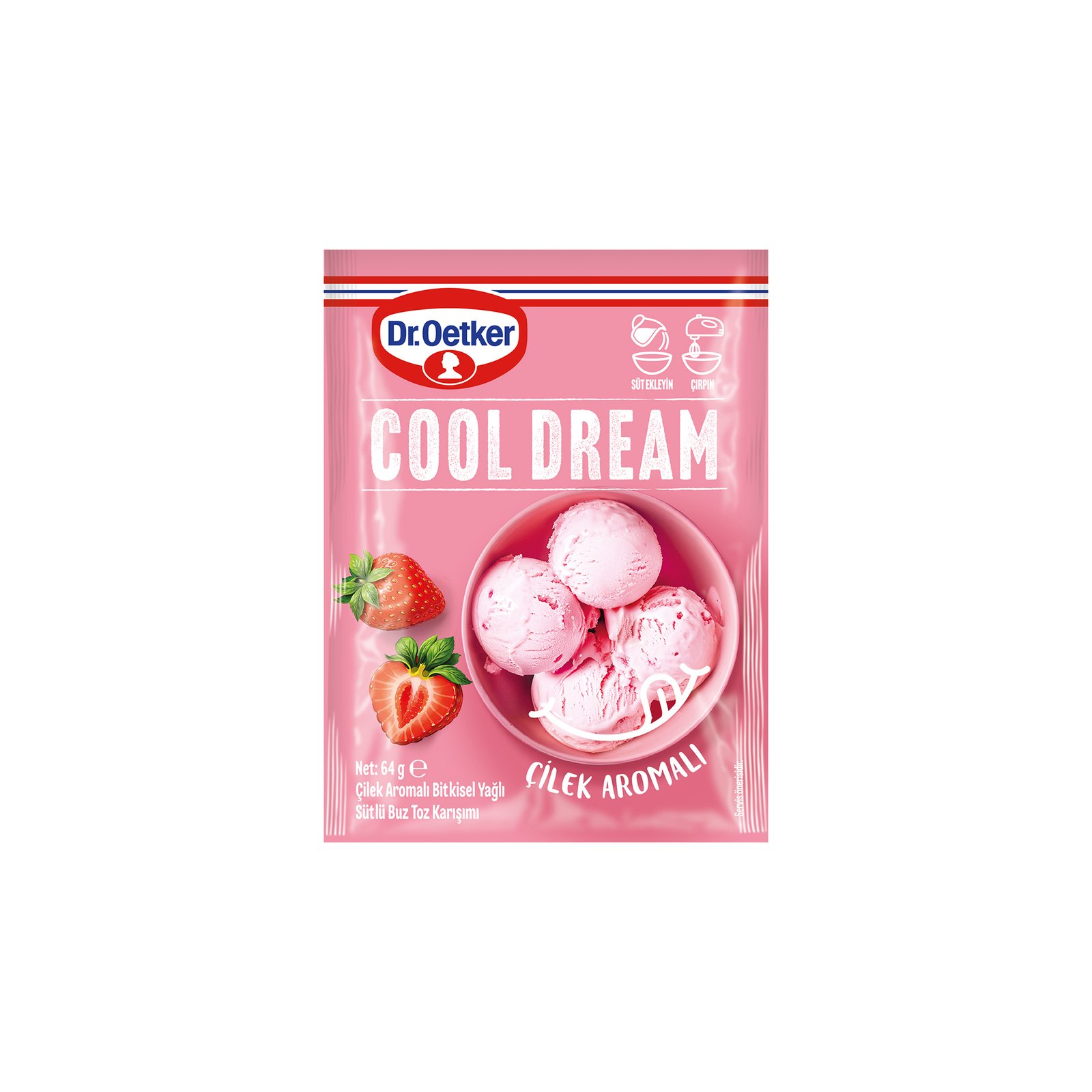 Dr. Oetker Cool Dream Çilek Aromalı