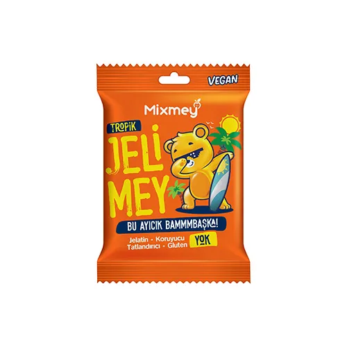 Mixmey Jelimey Tropik Meyveli Yumuşak Şekerleme