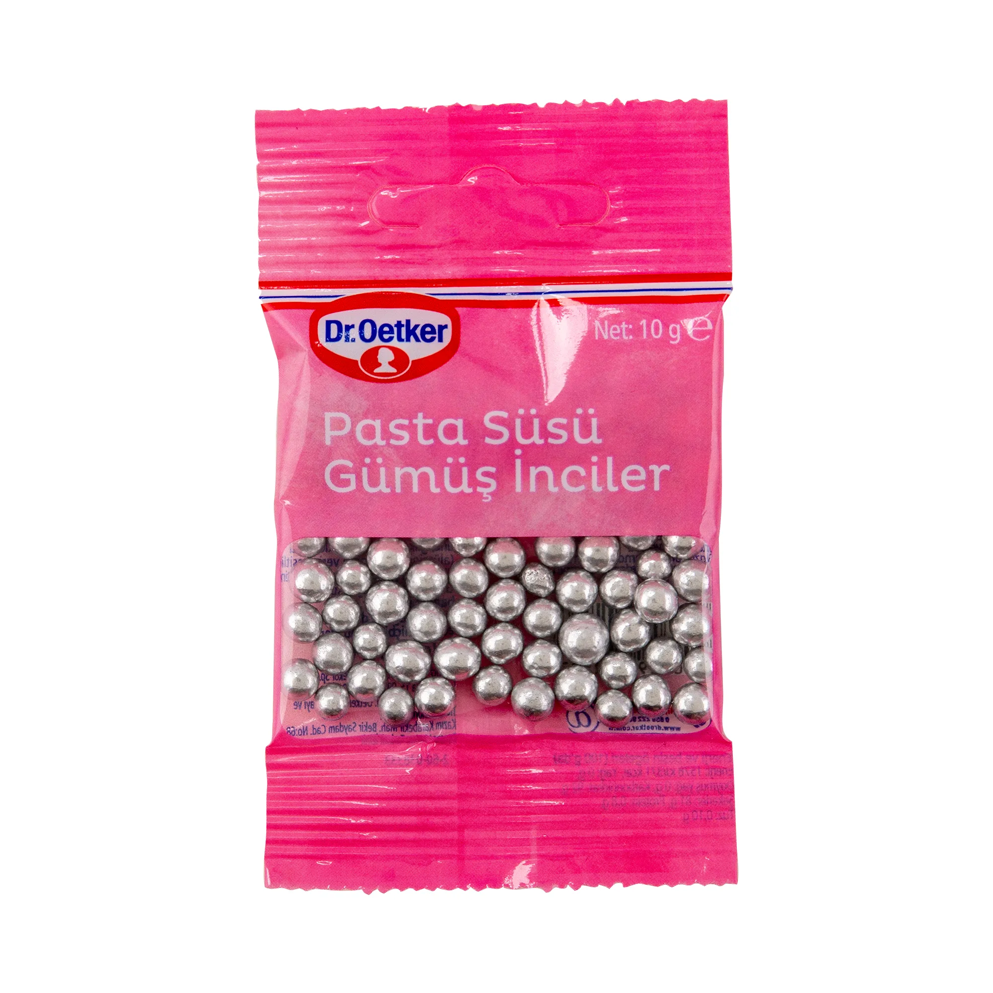 Dr. Oetker Pasta Süsü Gümüş İnci