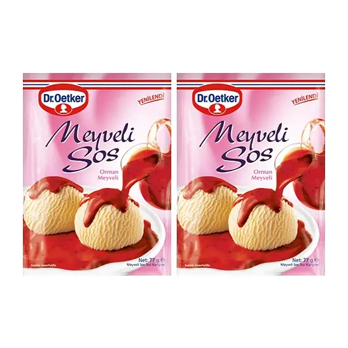 Dr. Oetker Meyveli Sos 2'li
