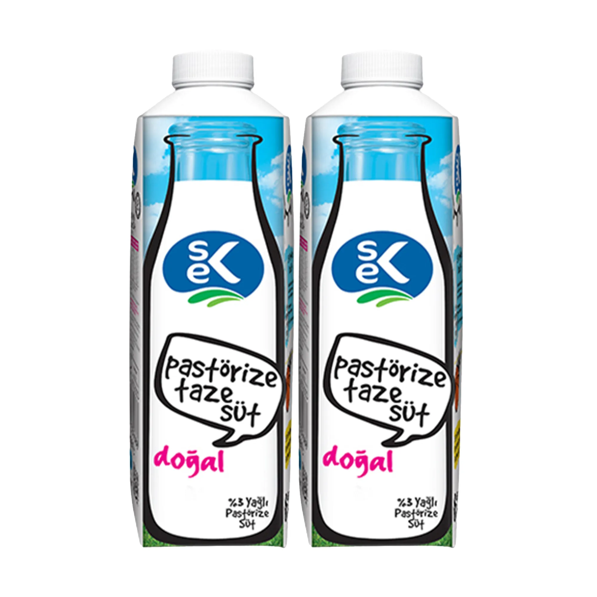 Sek Taze Pastörize %3 Yağlı Süt