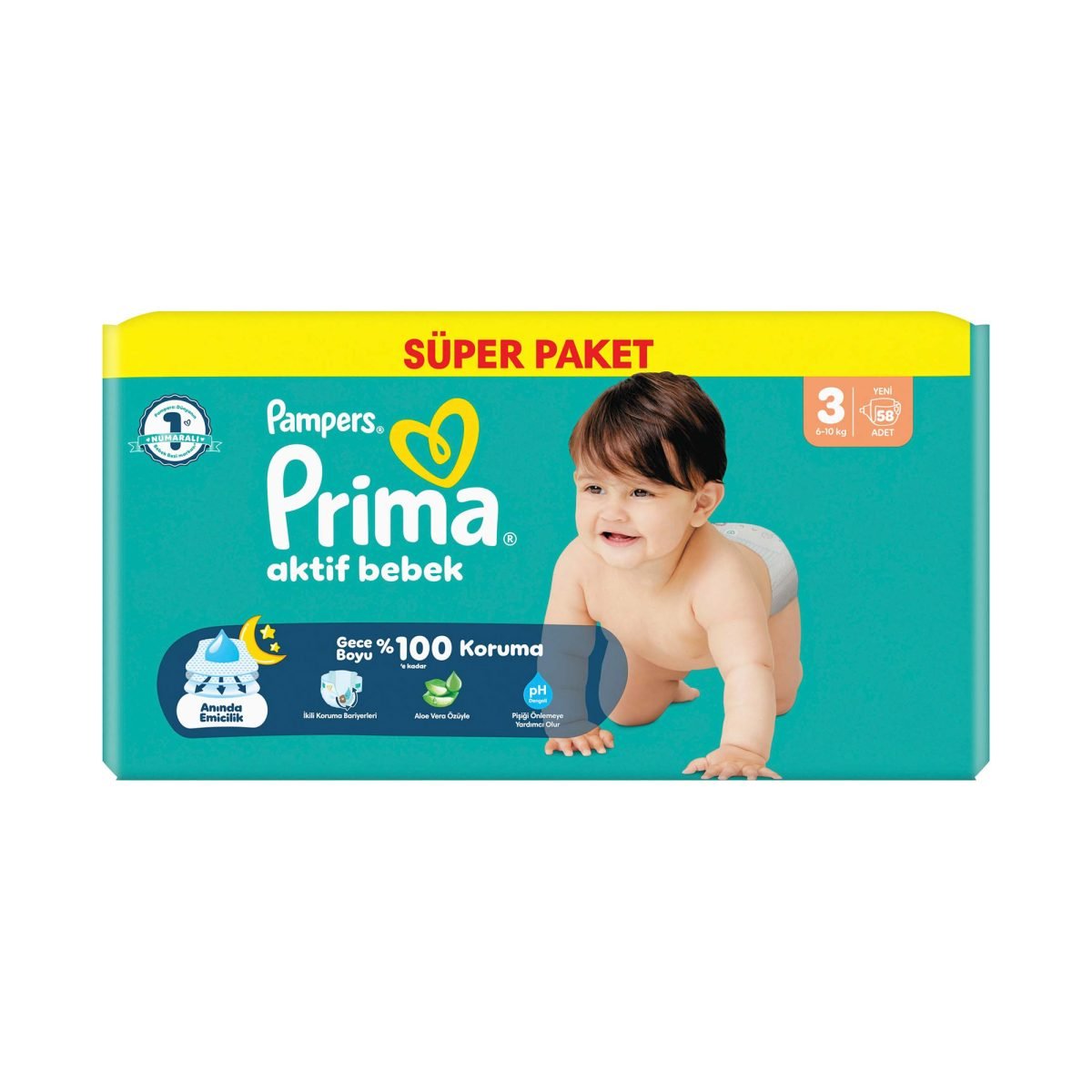 Prima Aktif Bebek Süper Paket 3 Beden