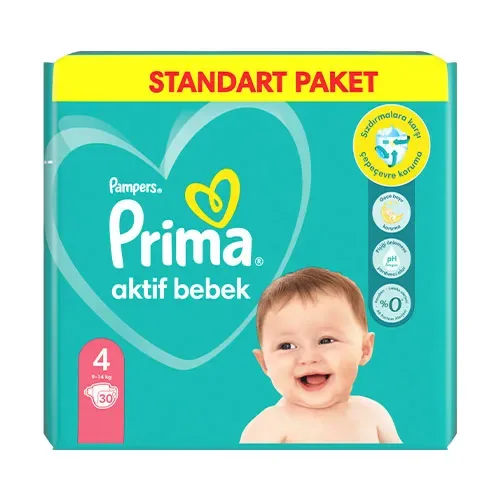 Prima Bebek Bezi Aktif Bebek 4 Beden
